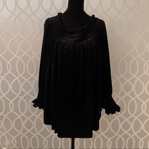 Norma Kamali Velvet tunic